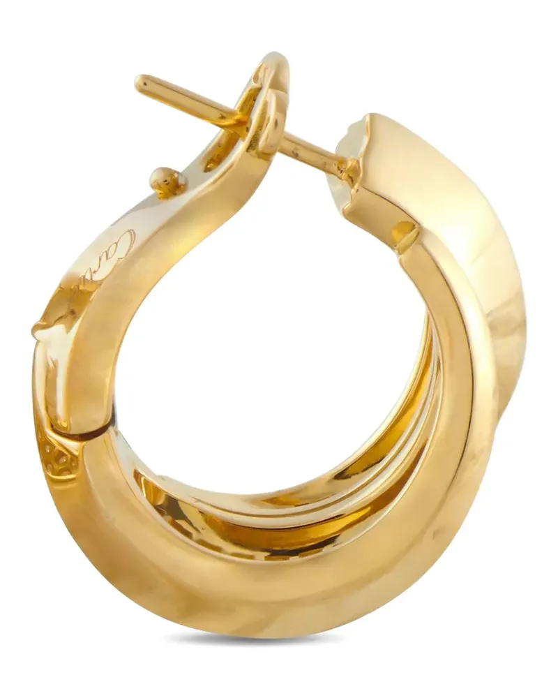 Cartier 18K yellow gold diamond earrings Gold