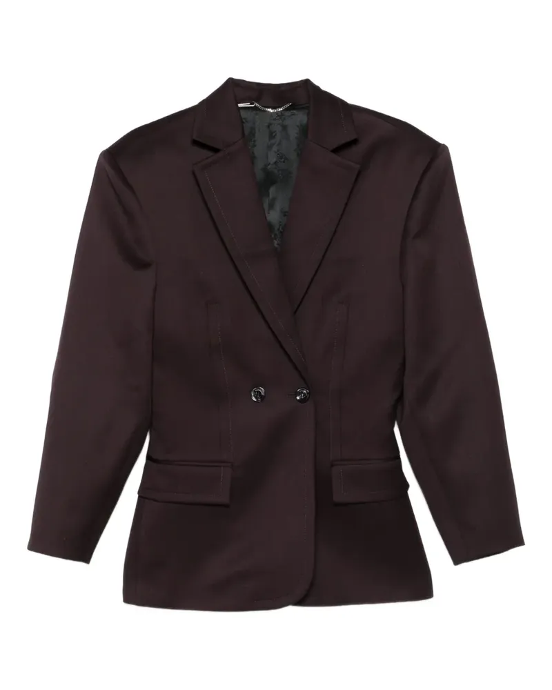 Magda Butrym Doppelreihiger Blazer mit Nadelstreifen - Rot Rot