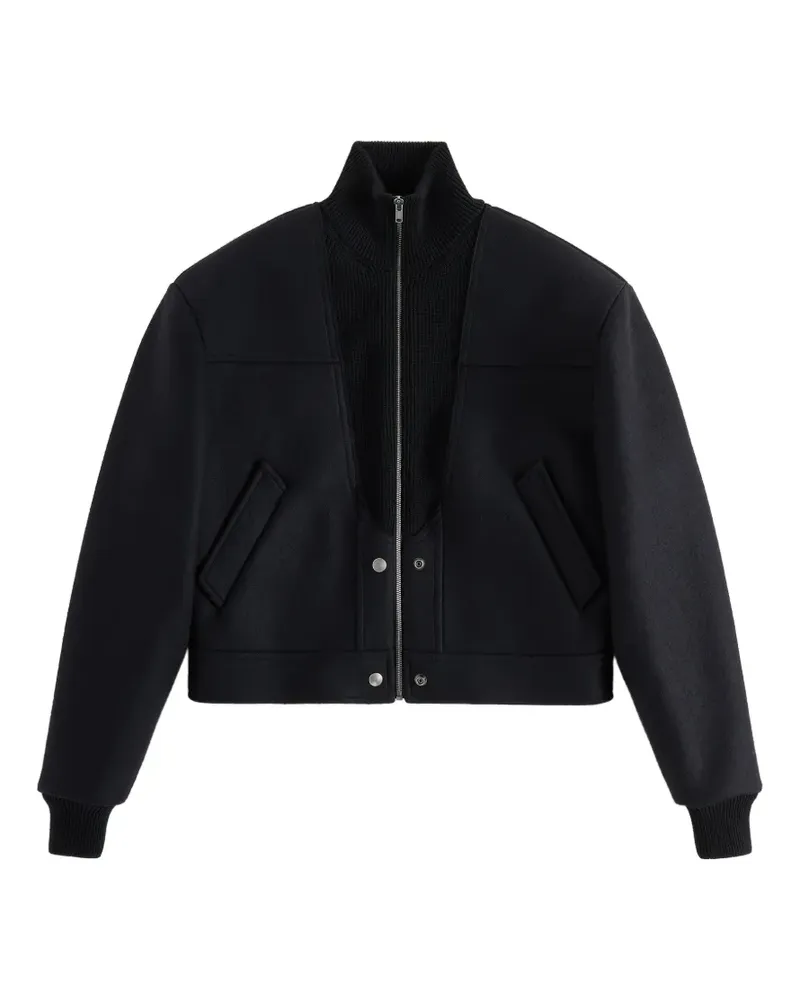 Maison Margiela Bomberjacke mit Reißverschluss - Schwarz Schwarz