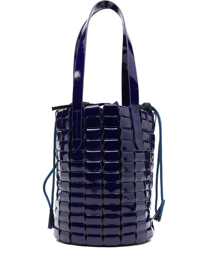 Dragon Diffusion Beuteltasche aus Lackleder - Violett Violett