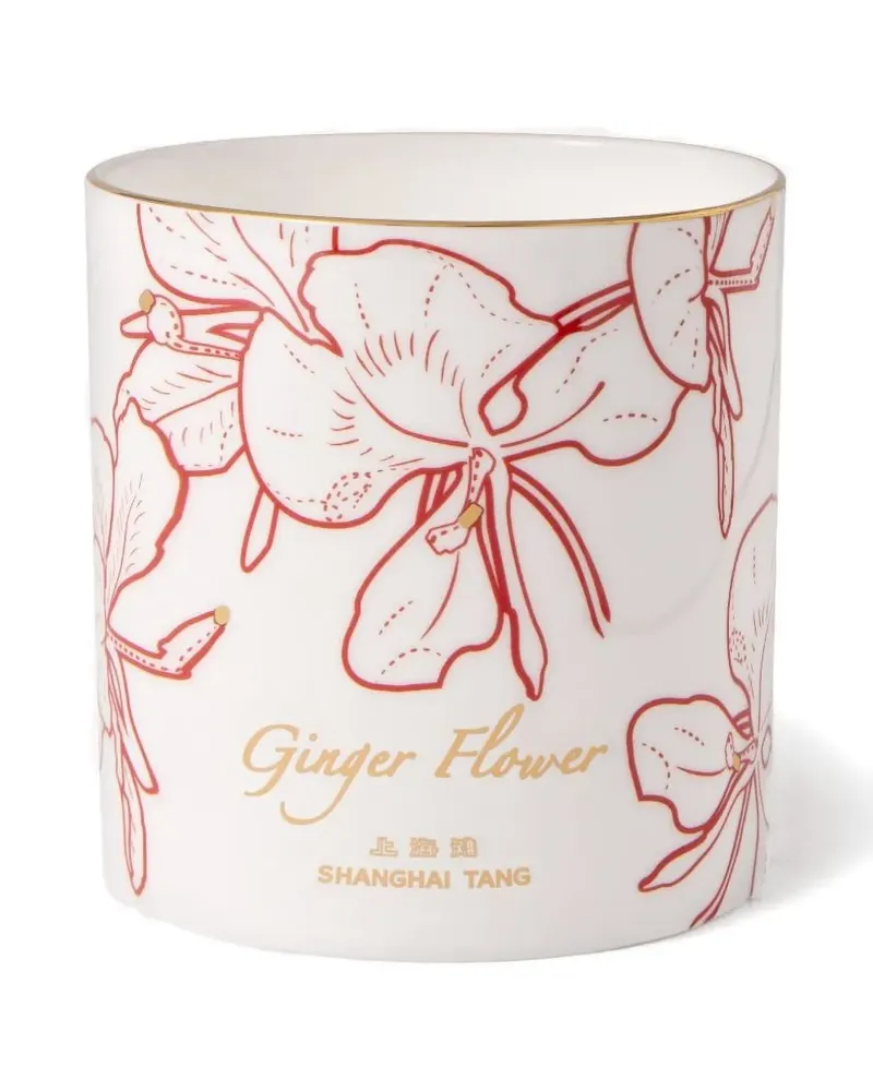Shanghai Tang Tang Ginger flower mug - Weiß Weiß