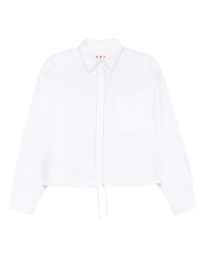 Marni long-sleeve shirt - Weiß Weiß