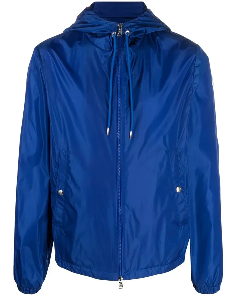 Moncler Kapuzenjacke mit Reißverschluss - Blau Blau