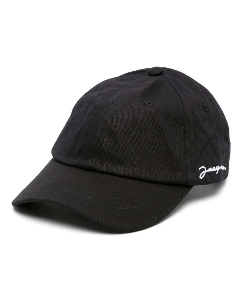 Jacquemus La Casquette  Baseballkappe - Schwarz Schwarz