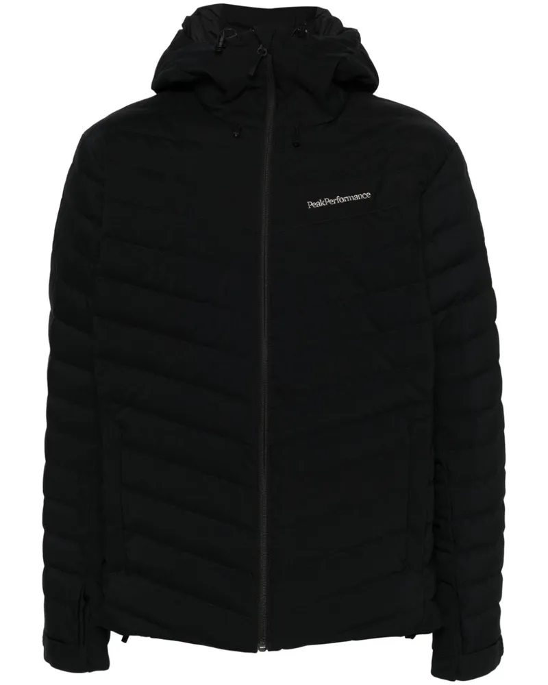Peak Performance Gesteppte Frost Skijacke - Schwarz Schwarz