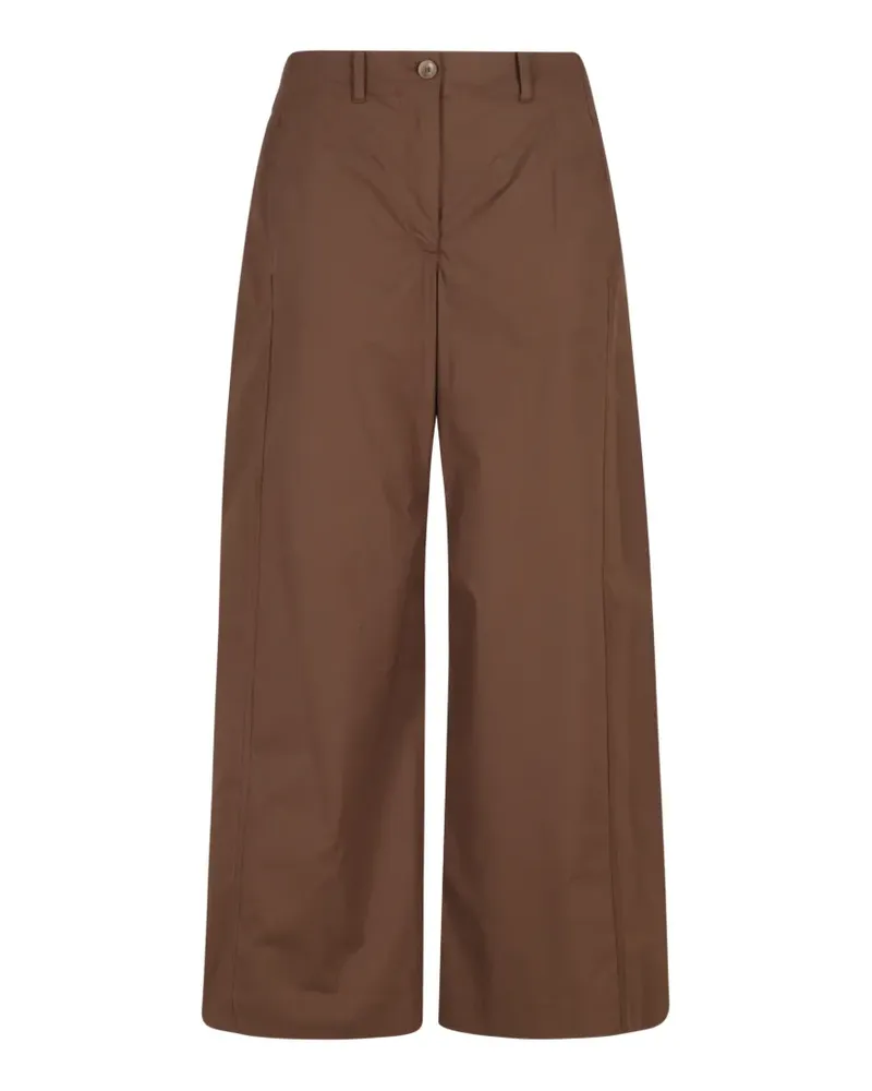 Seventy buttoned culottes trousers - Braun Braun