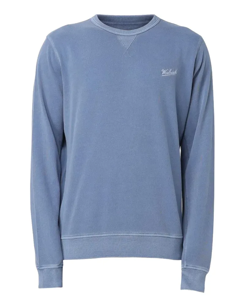 Woolrich Pullover mit rundem Ausschnitt - Blau Blau