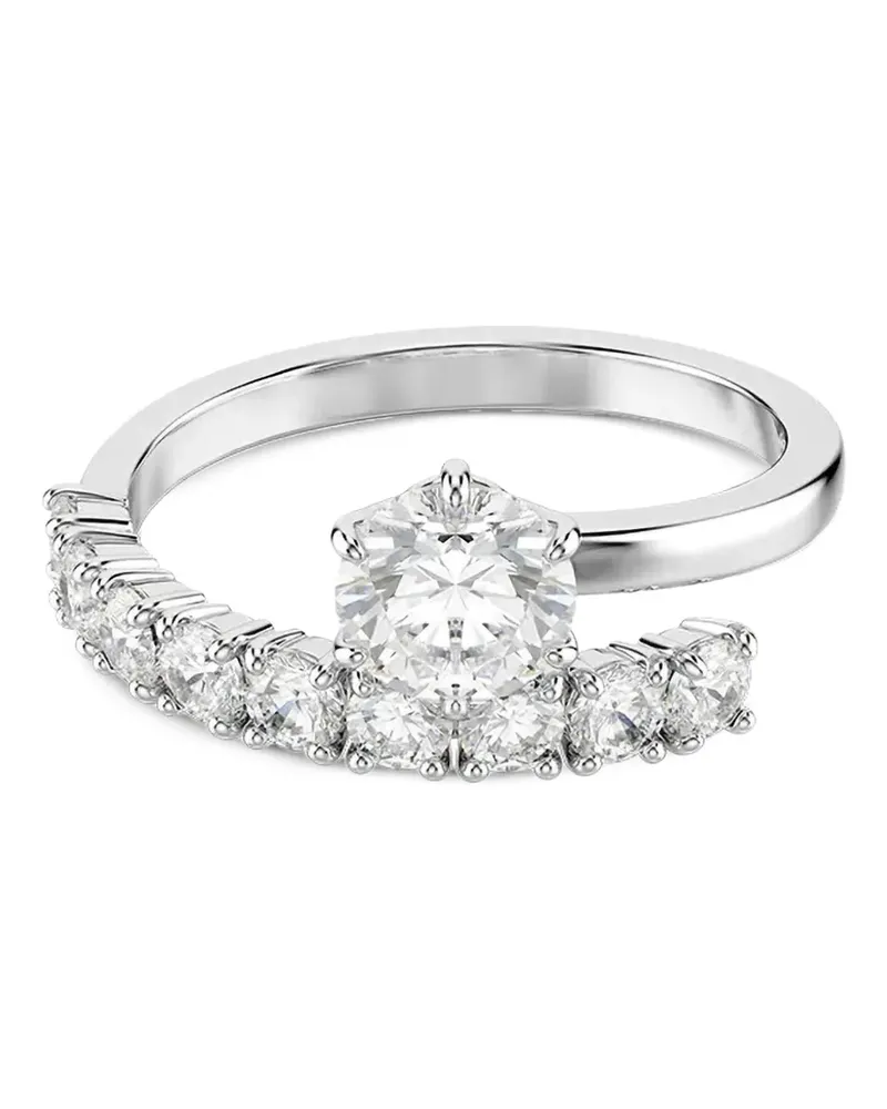 Swarovski Matrix Wickelring mit Zirkonia - Silber Silber