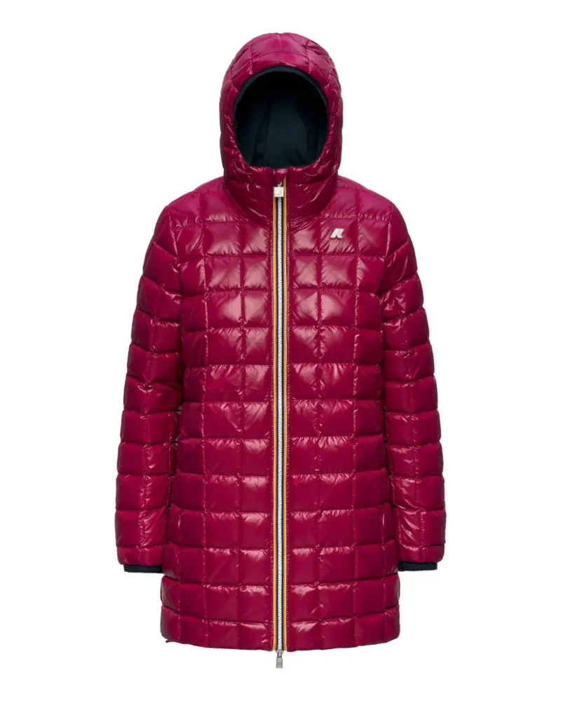 K-Way Sophie quilted reversible coat - Violett Violett