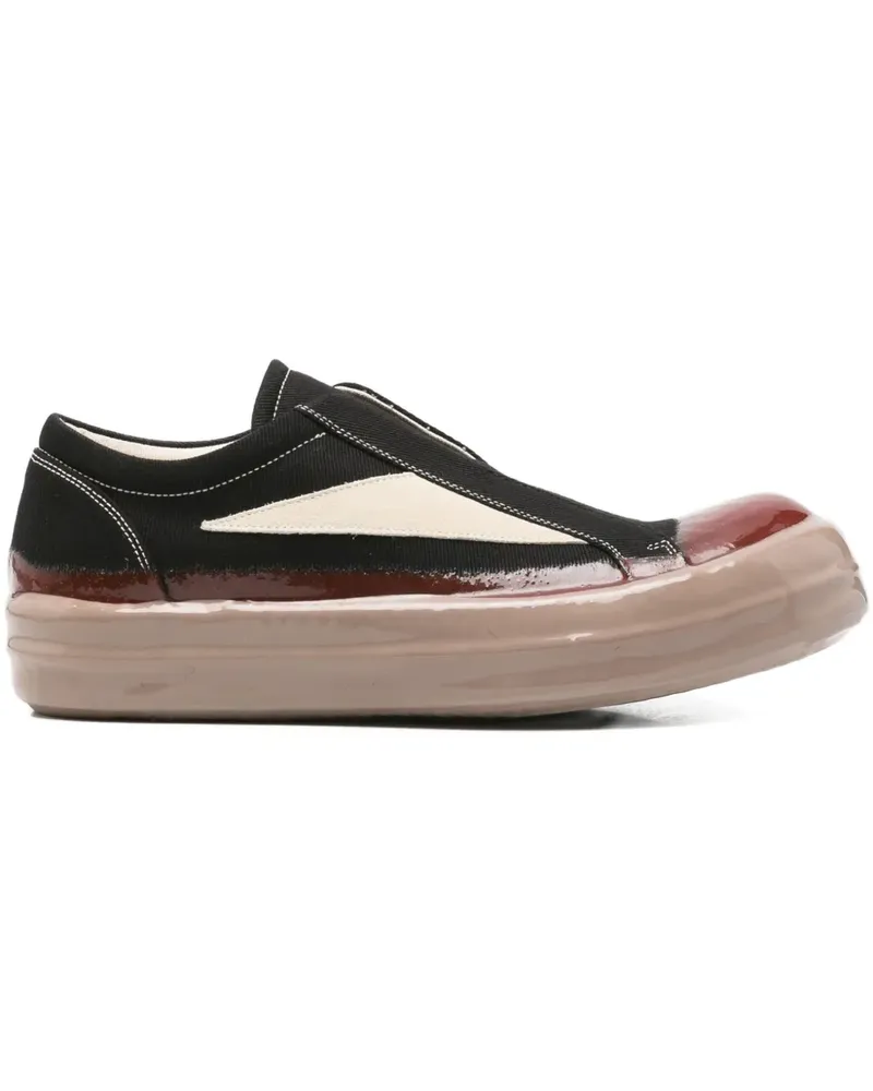 DRKSHDW by Rick Owens Klassische Slip-On-Sneakers - Schwarz Schwarz
