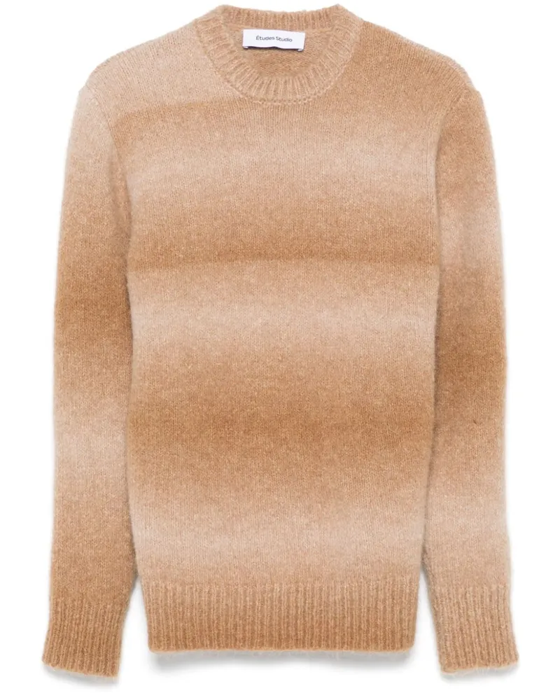 Études Studio Pullover mit rundem Ausschnitt - Nude Nude