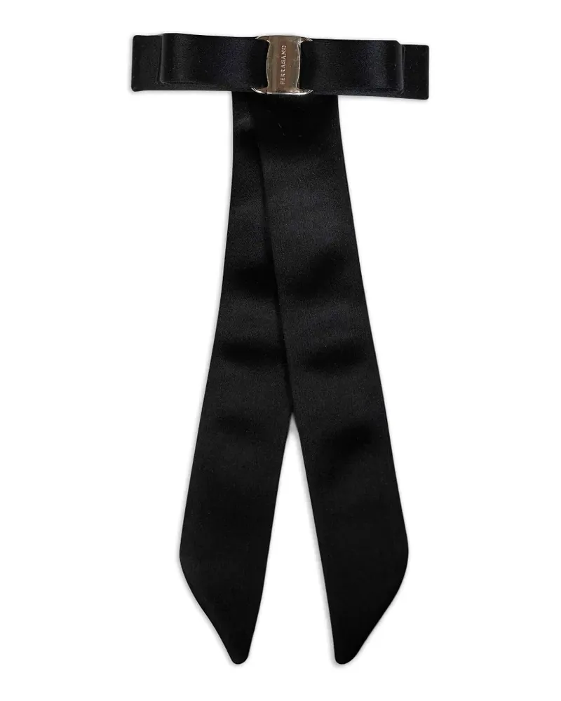 Ferragamo Vara bow hair clip - Schwarz Schwarz