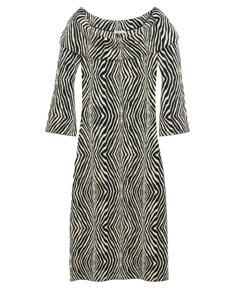 By Malene Birger Bennie Midikleid - Weiß Weiß