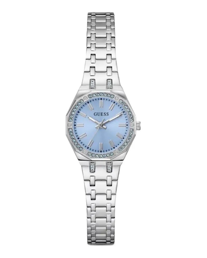 Guess crystal-embellished 24mm watch - Blau Blau