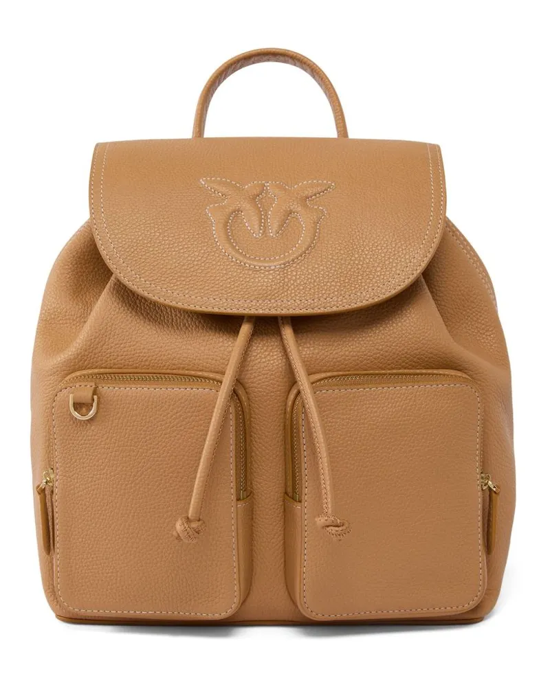 Pinko Love Birds Rucksack - Braun Braun