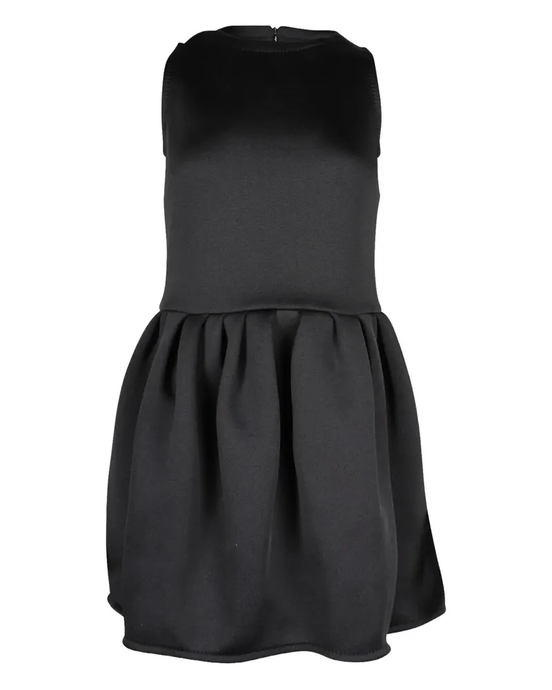 Max Mara Shock Minikleid aus Jersey - Schwarz Schwarz