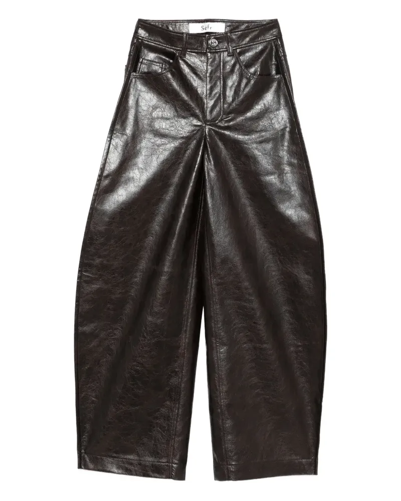 Séfr Alma five-pocket trousers - Braun Braun