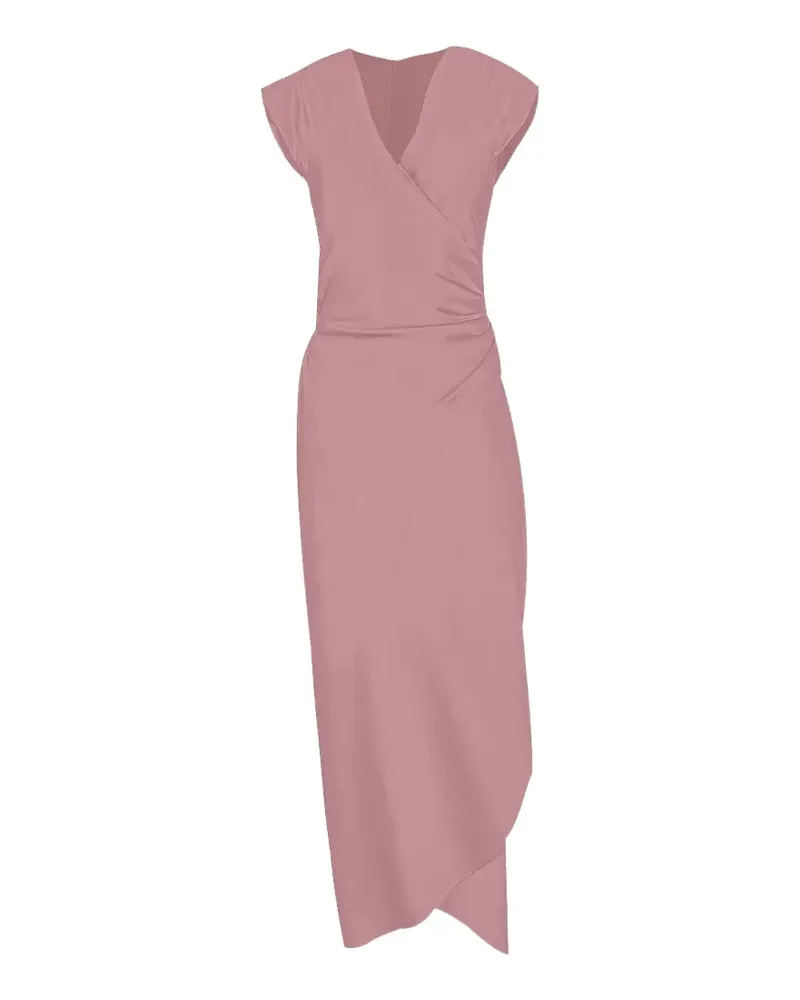 Peter Cohen Gewickeltes Sign Kleid - Rosa Rosa
