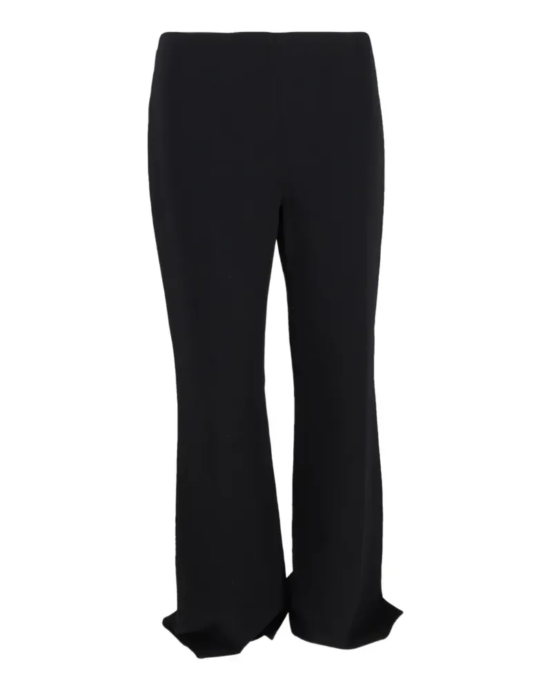 Michael Kors Hoch sitzende Schlaghose - Schwarz Schwarz