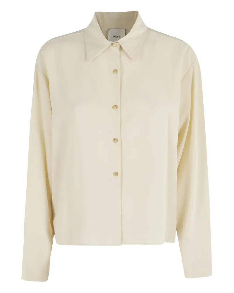 ALYSI buttoned shirt - Nude Nude