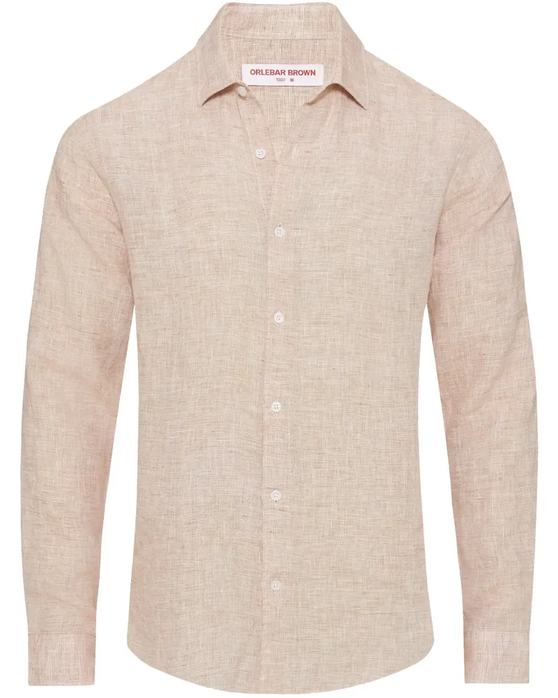 Orlebar Brown Giles' Hemd - Nude Nude