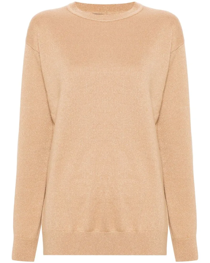 Fabiana Filippi Pullover mit Lurex-Verzierung - Nude Nude