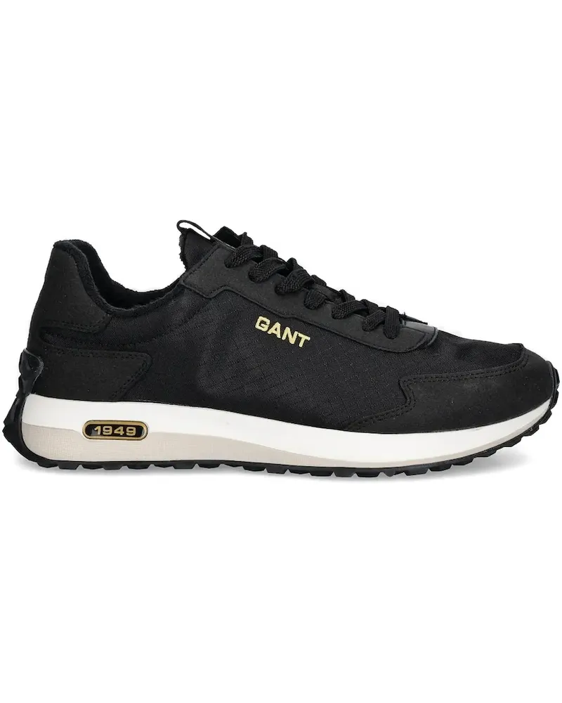 Gant Sneakers mit Kontrasteinsätzen - Schwarz Schwarz