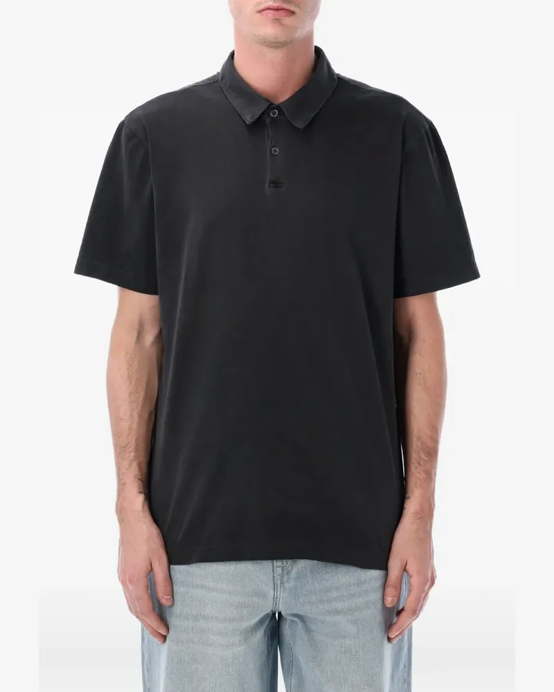 James Perse Klassisches Poloshirt - Grau Grau