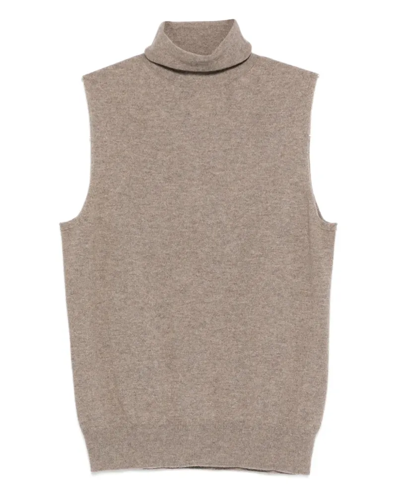 The Row Meritas Rollkragenoberteil - Braun Braun