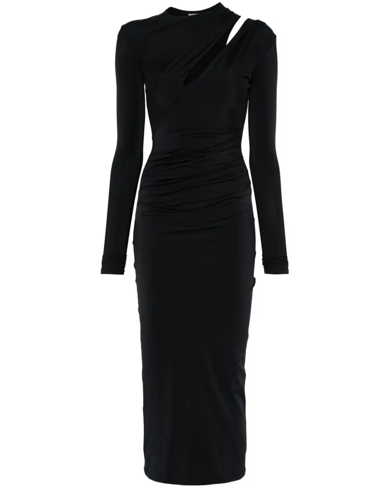 Amazuìn Velia Midikleid - Schwarz Schwarz