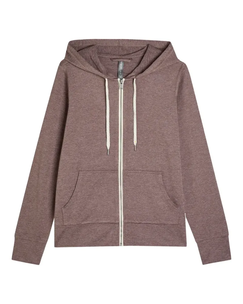 vuori Halo zip-up hoodie - Braun Braun
