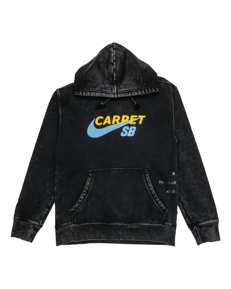 Nike x  SB x Carpet Company graphic hooded sweatshirt - Schwarz Schwarz
