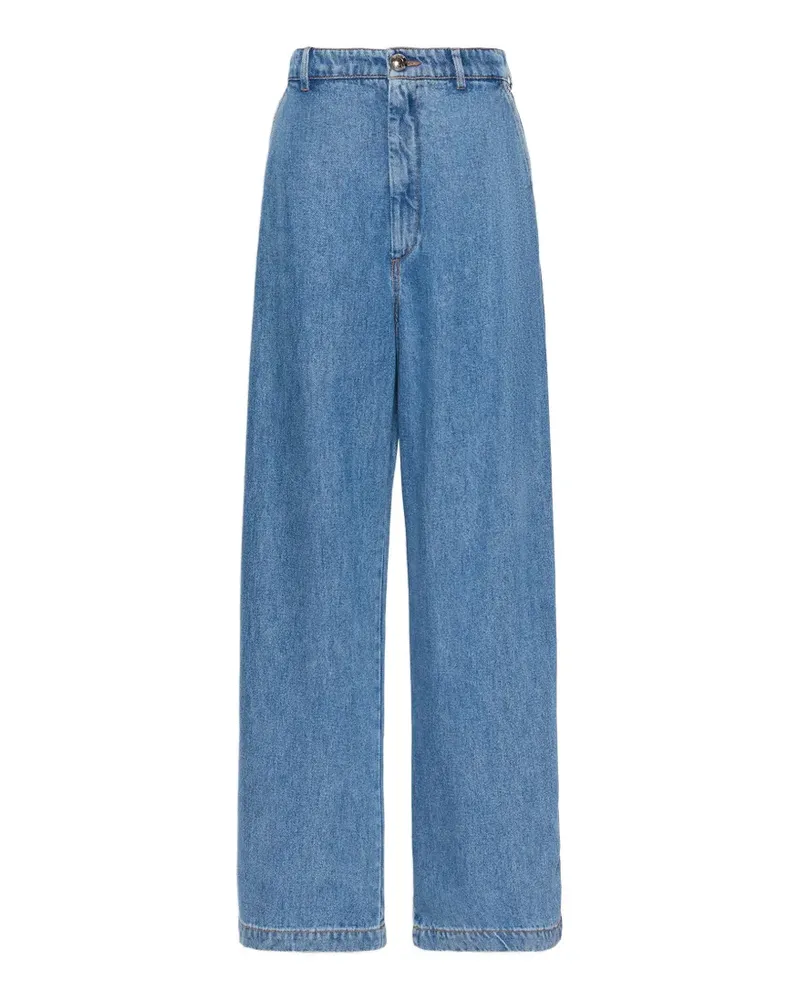 SPORTMAX wide-leg jeans - Blau Blau