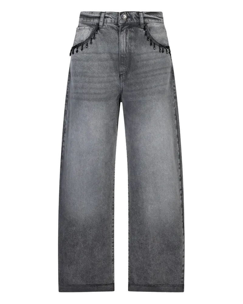 Liu Jo Jeans mit Kristallen - Schwarz Schwarz