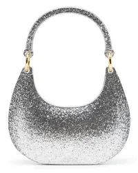 ESTILÉ Handtasche mit Glitter Silber