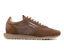 Sneakers mit Wildledereinsätzen - Braun