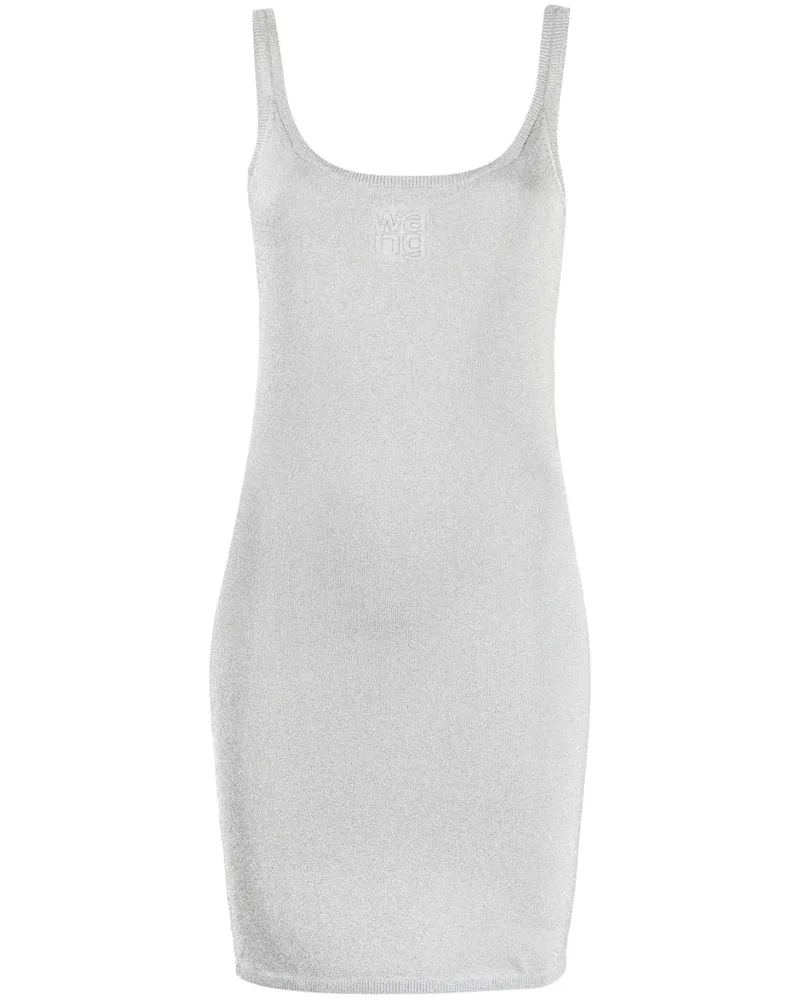 Alexander Wang Gestricktes Kleid - Silber Silber