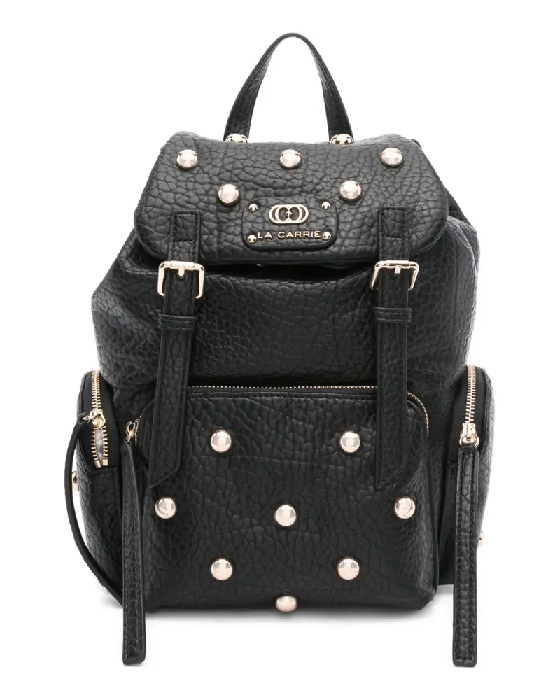LA CARRIE Navajo studded backpack - Schwarz Schwarz