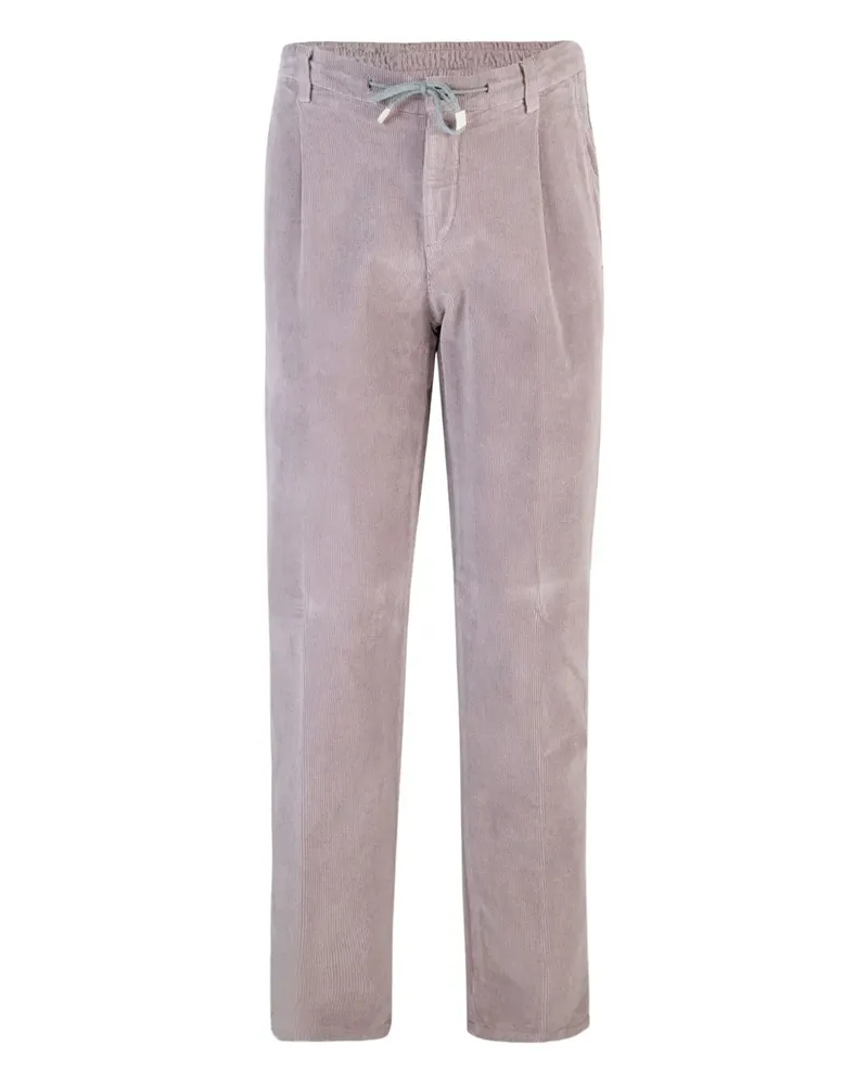 Eleventy Cordhose mit Kordelzug - Violett Violett