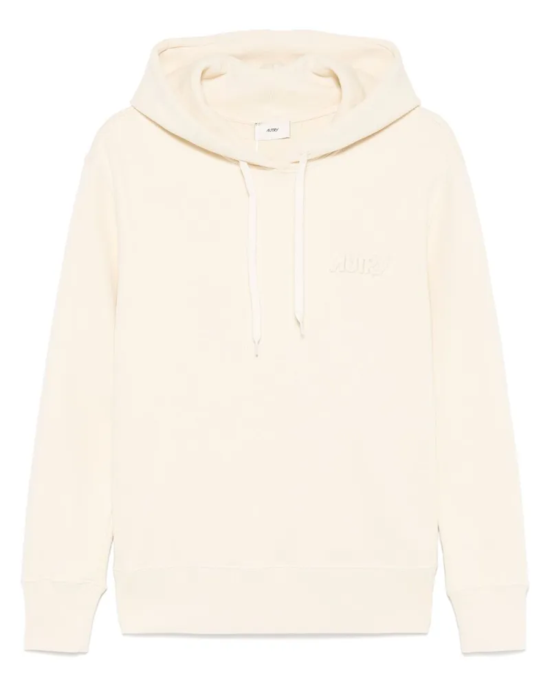 AUTRY Hoodie mit Logo-Patch - Nude Nude
