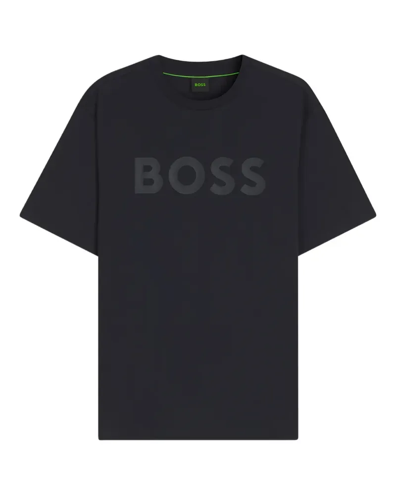 HUGO BOSS T-Shirt mit Logo-Print - Blau Blau