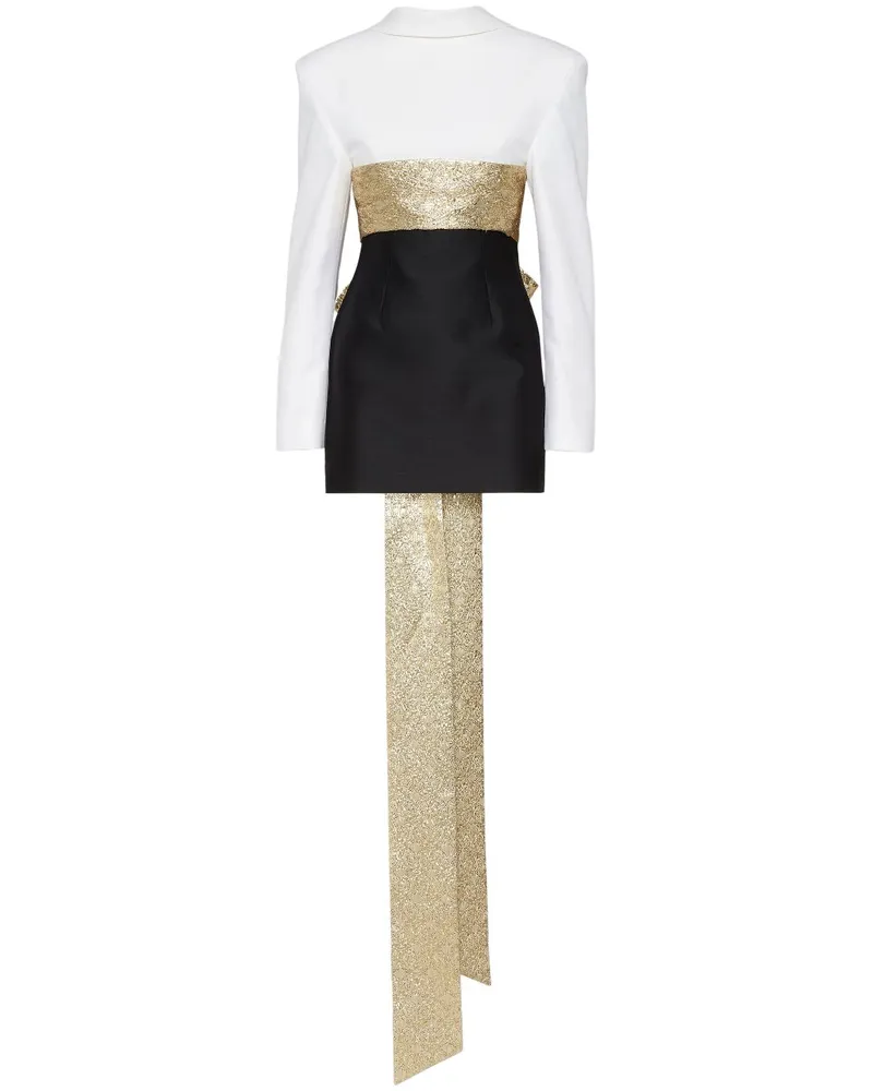Dsquared2 Minikleid mit Schleife - Weiß Weiß