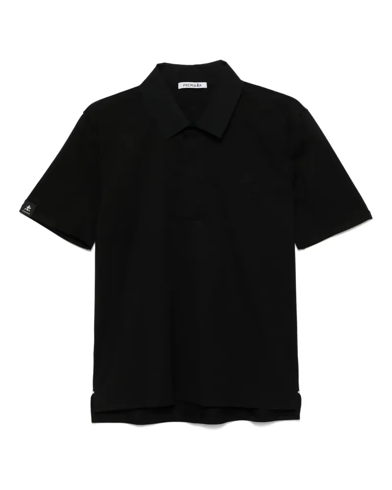 Premiata Poloshirt aus Baumwolljersey - Schwarz Schwarz