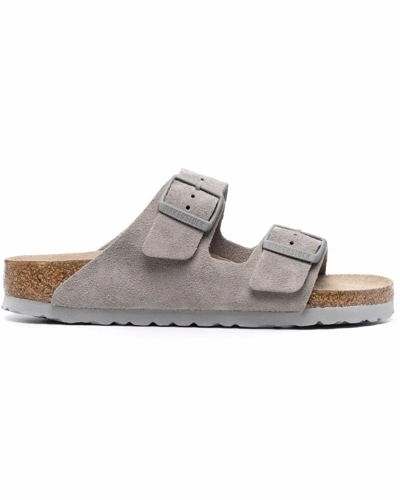 Birkenstock Arizona Pantoletten - Grau Grau