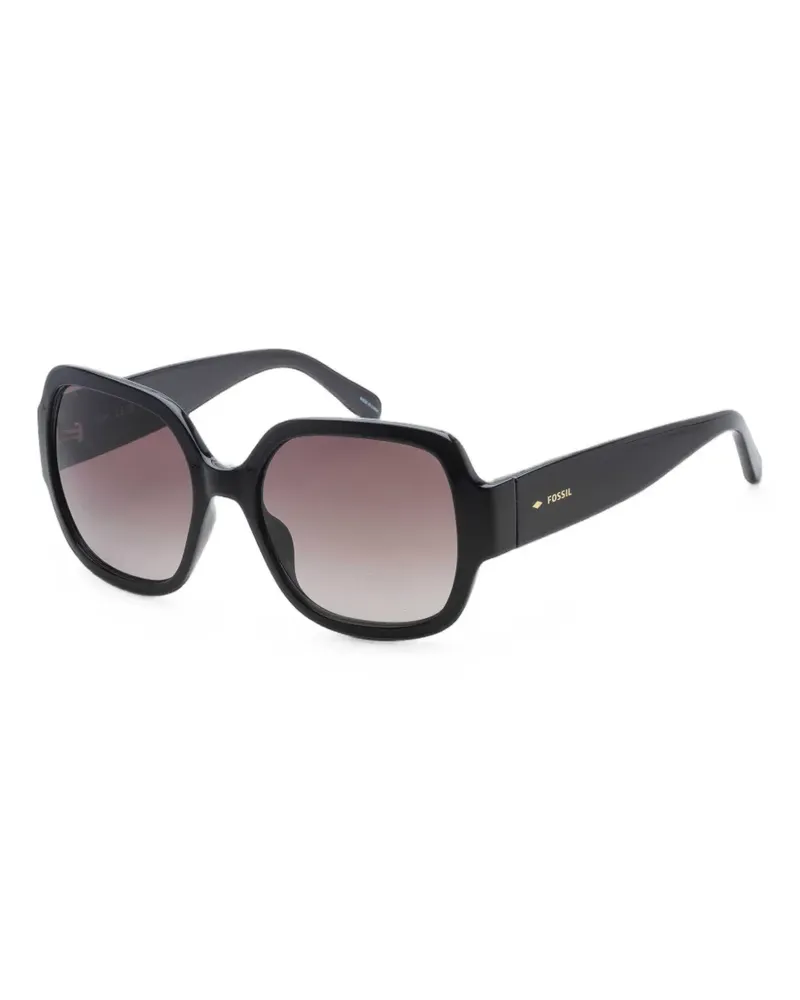 Fossil oversized square-frame sunglasses - Schwarz Schwarz