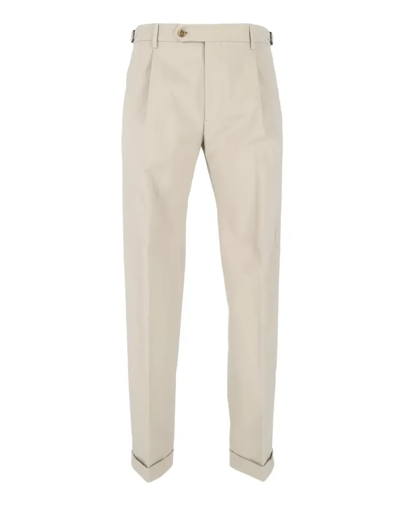 Berwich Retrolong Hose mit geradem Bein - Nude Nude