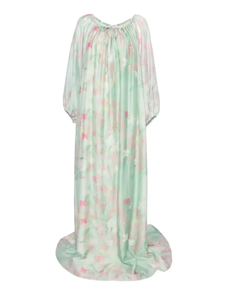 BERNADETTE Ally floral-print maxi dress - Grün Grün