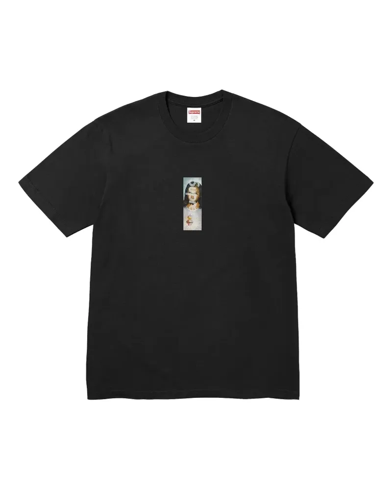 Supreme Being Candle Box T-Shirt mit Logo - Schwarz Schwarz