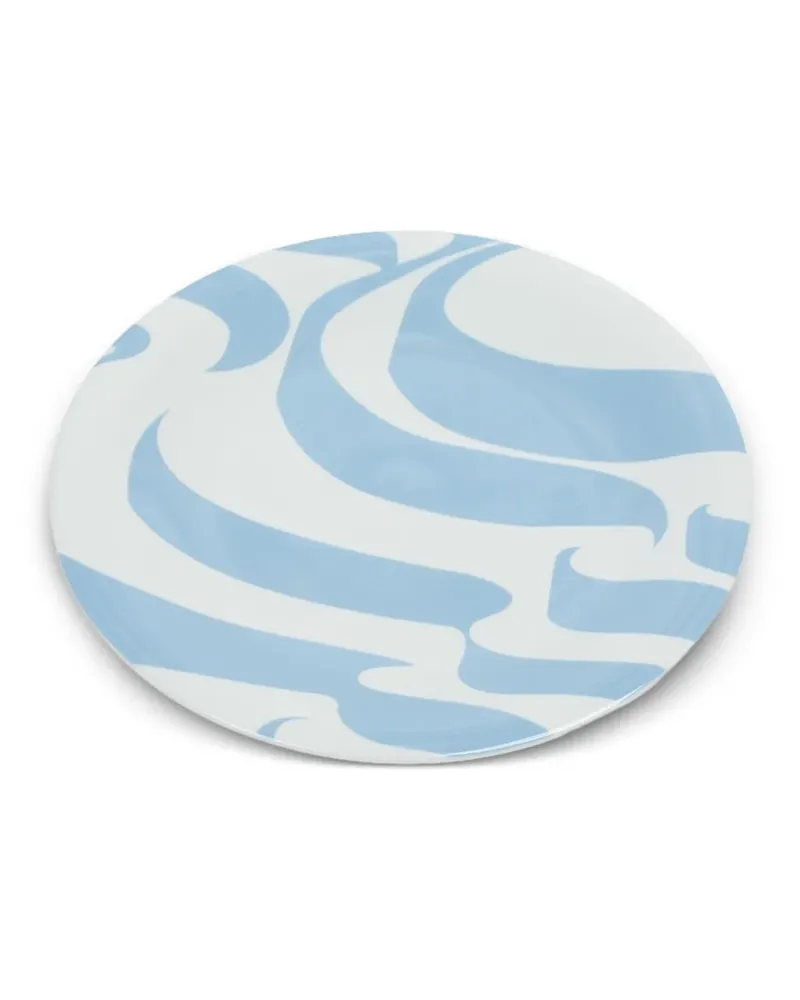Misette Colour-Block-Teller (4er-Set) - Blau Blau