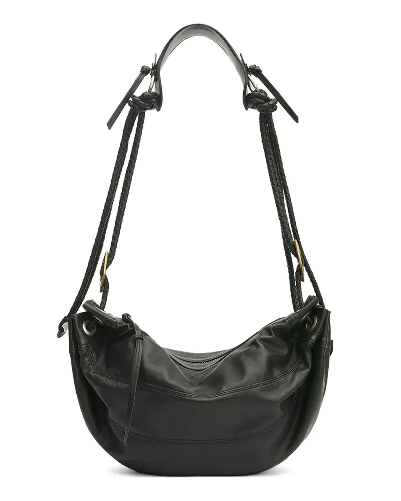 Isabel Marant Mittelgroße Maia Schultertasche - Schwarz Schwarz